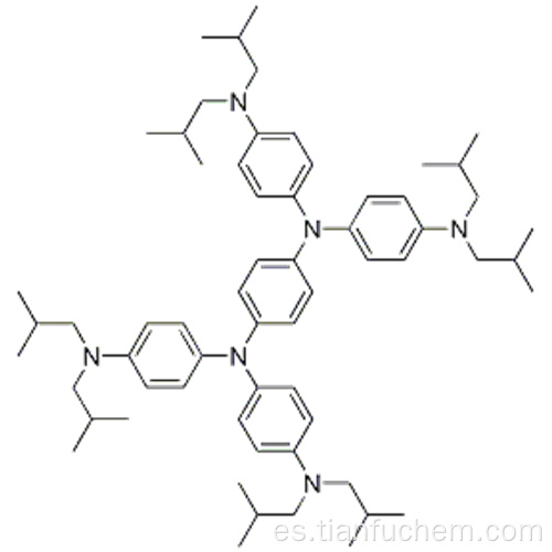 1,4-bencenodiamina, N, N, N &#39;, N&#39;-tetrakis [4- [bis (2-metilpropil) amino] fenil] - CAS 485831-34-3